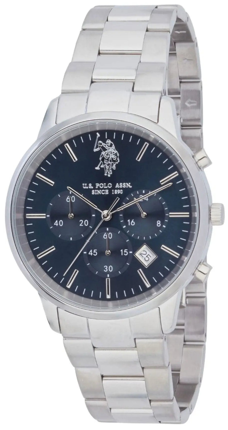 U.S. POLO USP7245BL Herald Stainless Steel Bracelet