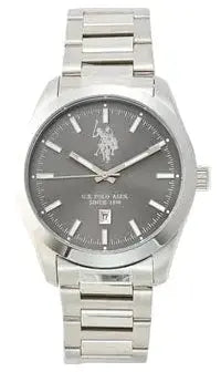 U.S. POLO USP7292GY Roman Silver Stainless Steel Bracelet U.S. Polo