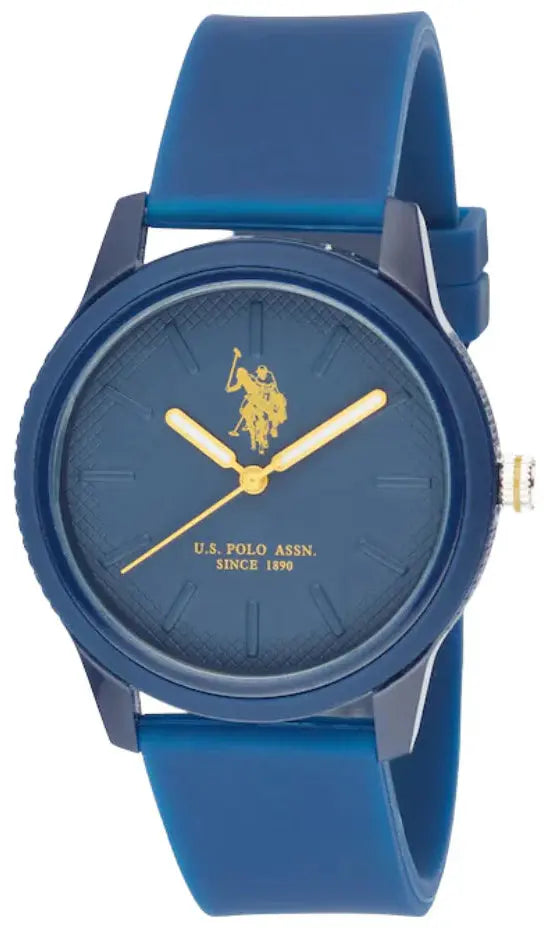 US POLO USP7111ST Ezra Brown Leather Strap