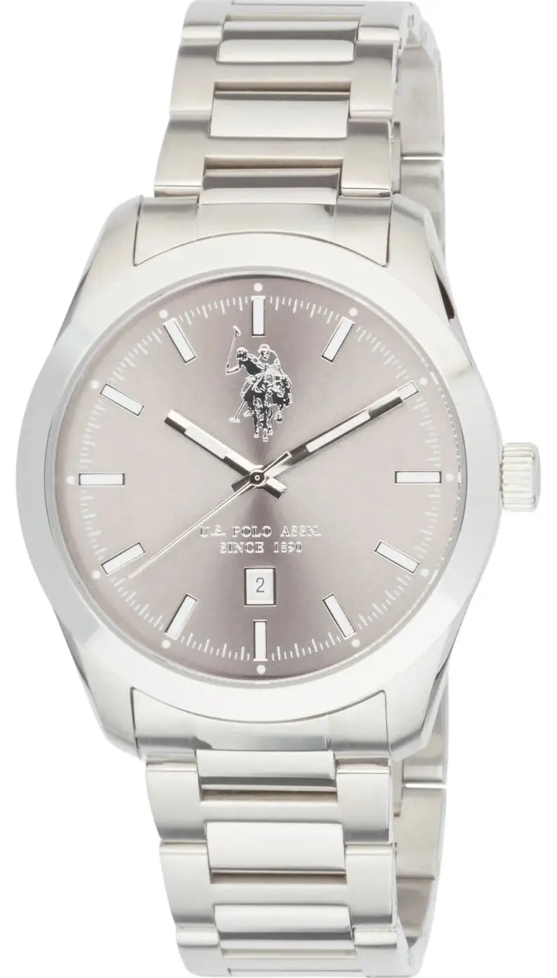 US POLO USP7111ST Ezra Brown Leather Strap