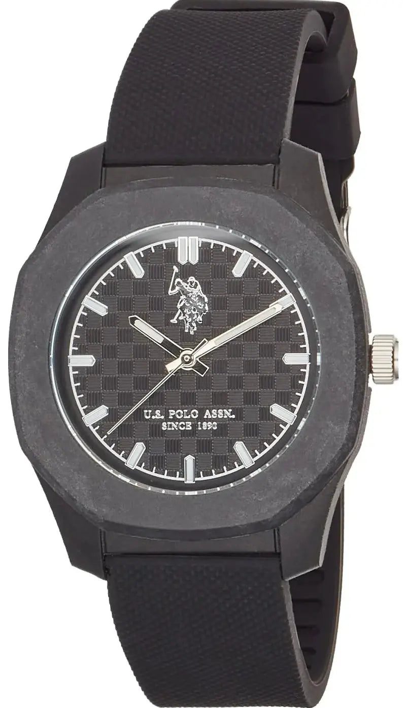 US POLO USP7111ST Ezra Brown Leather Strap