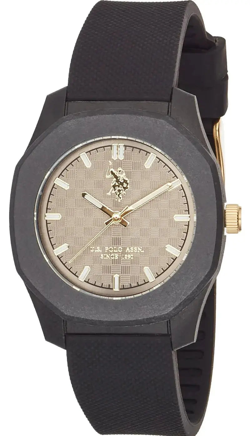 US POLO USP7111ST Ezra Brown Leather Strap