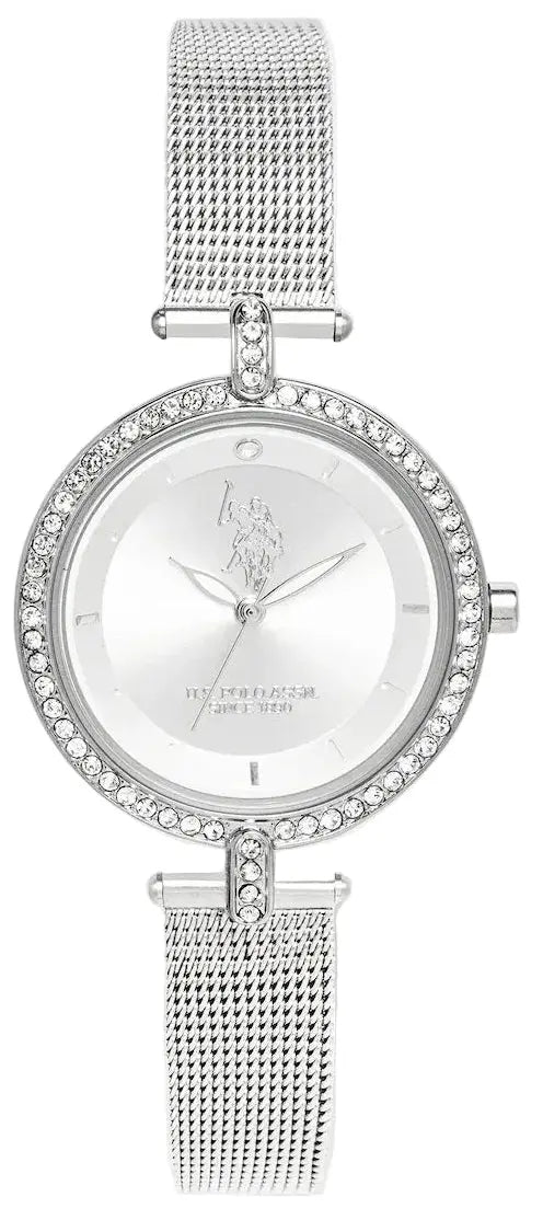 U.S. POLO USP8181ST Natalie Silver Metallic Bracelet