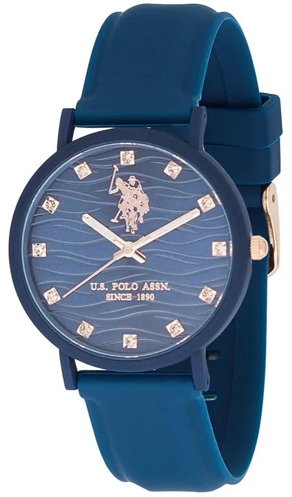 US POLO USP3142WH White Silicon Strap