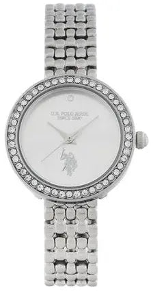 US POLO USP8110YG Camille Gold Metallic Mesh Bracelet