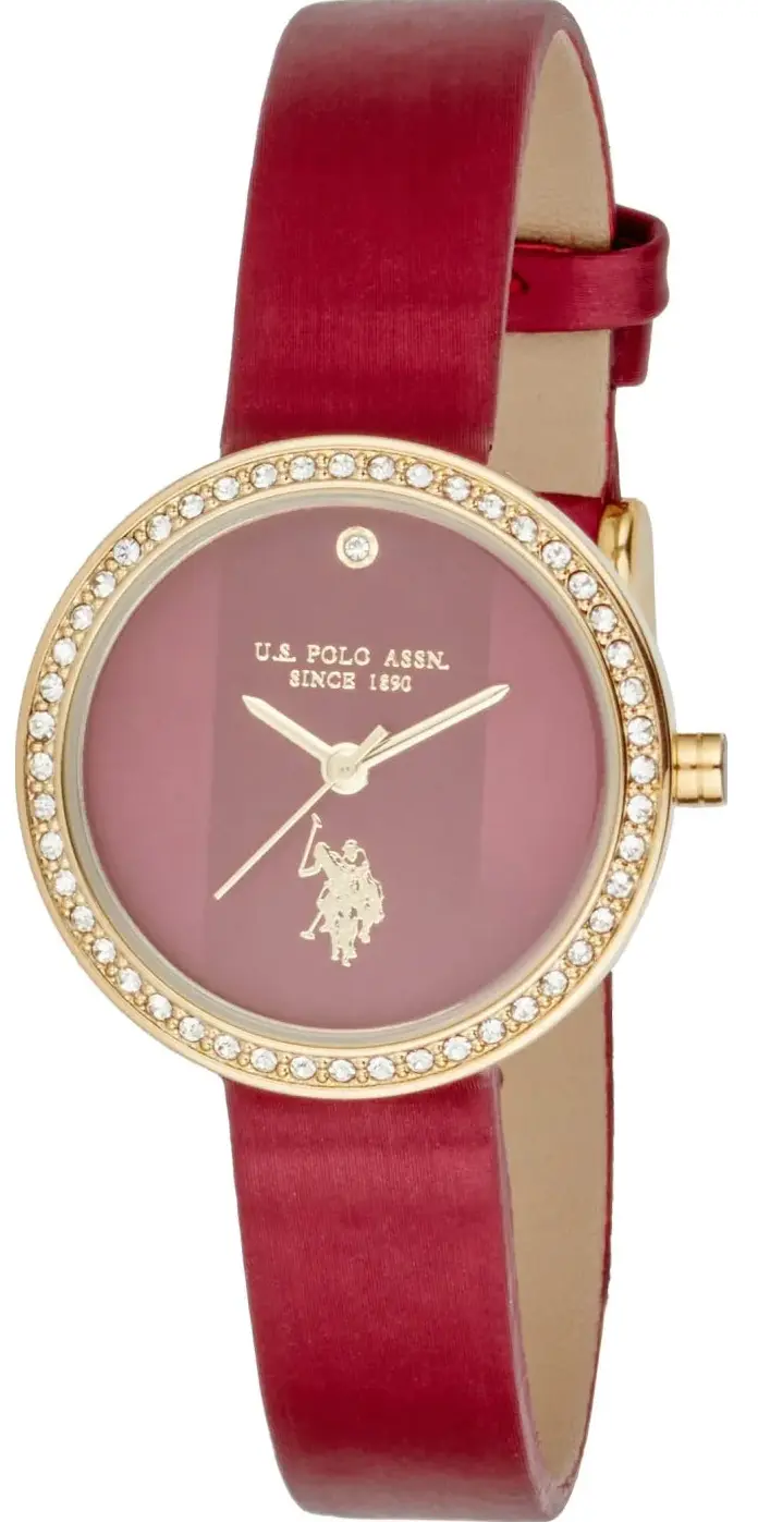 US POLO USP8110YG Camille Gold Metallic Mesh Bracelet