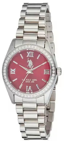 US POLO USP8110YG Camille Gold Metallic Mesh Bracelet