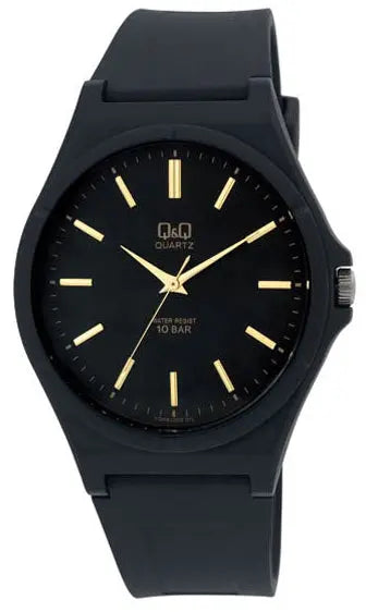 Q&Q VQ66J003Y Black Rubber Strap