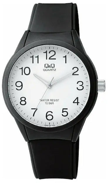 Q&Q VR28J002Y Black Rubber Strap