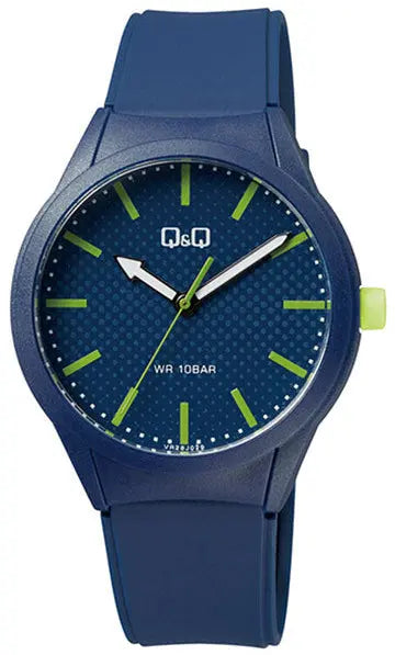 Q&Q VR28J029Y Blue Rubber Strap