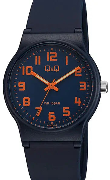 Q&Q VS50J012Y Blue Rubber Strap