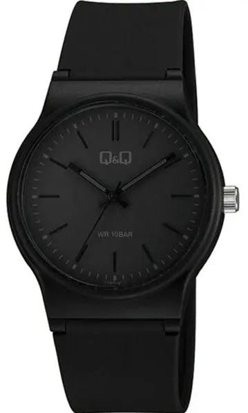 Q&Q VS50J017Y Black Rubber Strap