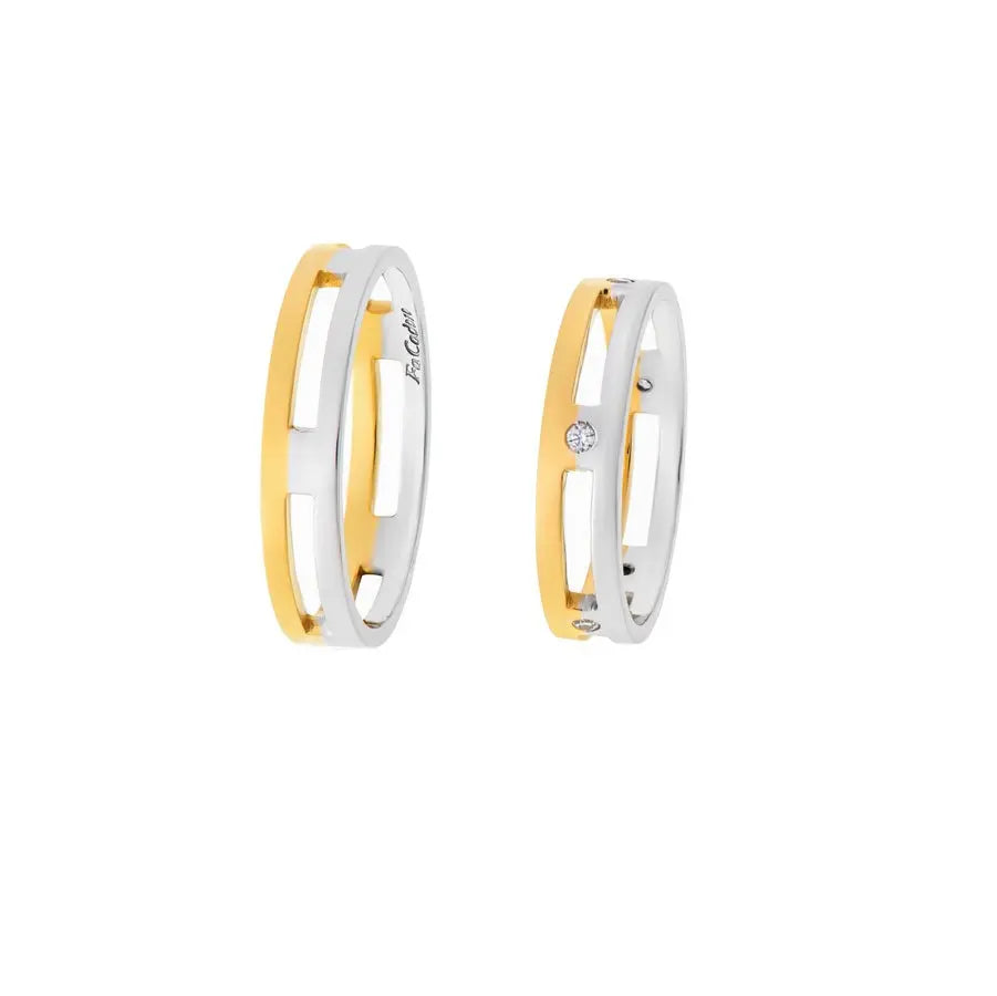 FaCad’oro WR-63 Χρυσές Βέρες Γάμου 9ct ή 14ct