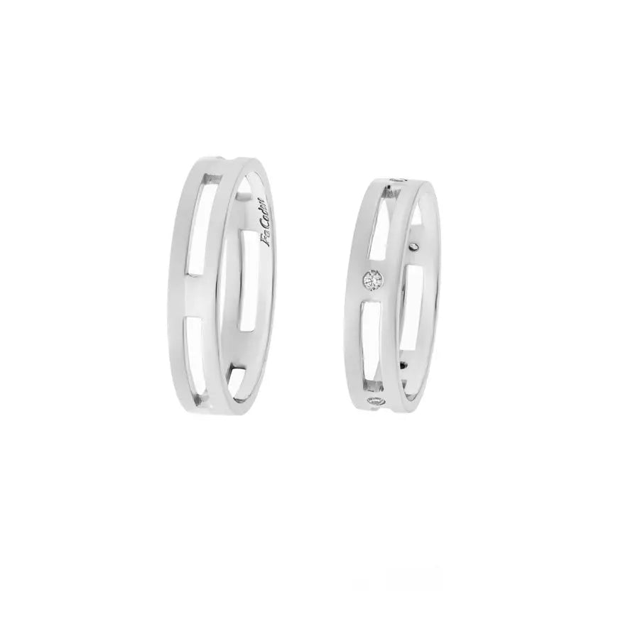 FaCad’oro WR-63 Χρυσές Βέρες Γάμου 9ct ή 14ct