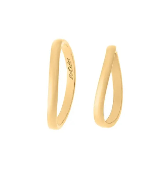 FaCad’oro WR-70 Χρυσές Βέρες Γάμου 9ct ή 14ct