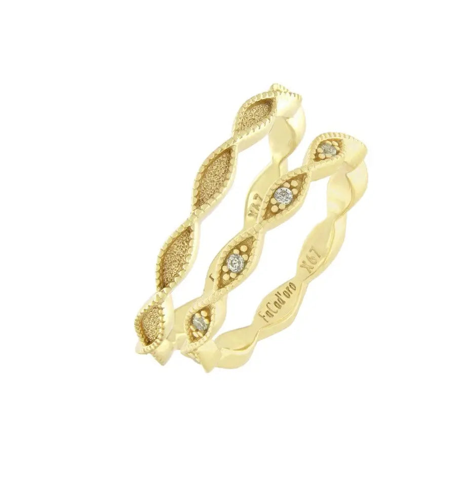 FaCad’oro WR-84 Χρυσές Βέρες Γάμου 9ct ή 14ct
