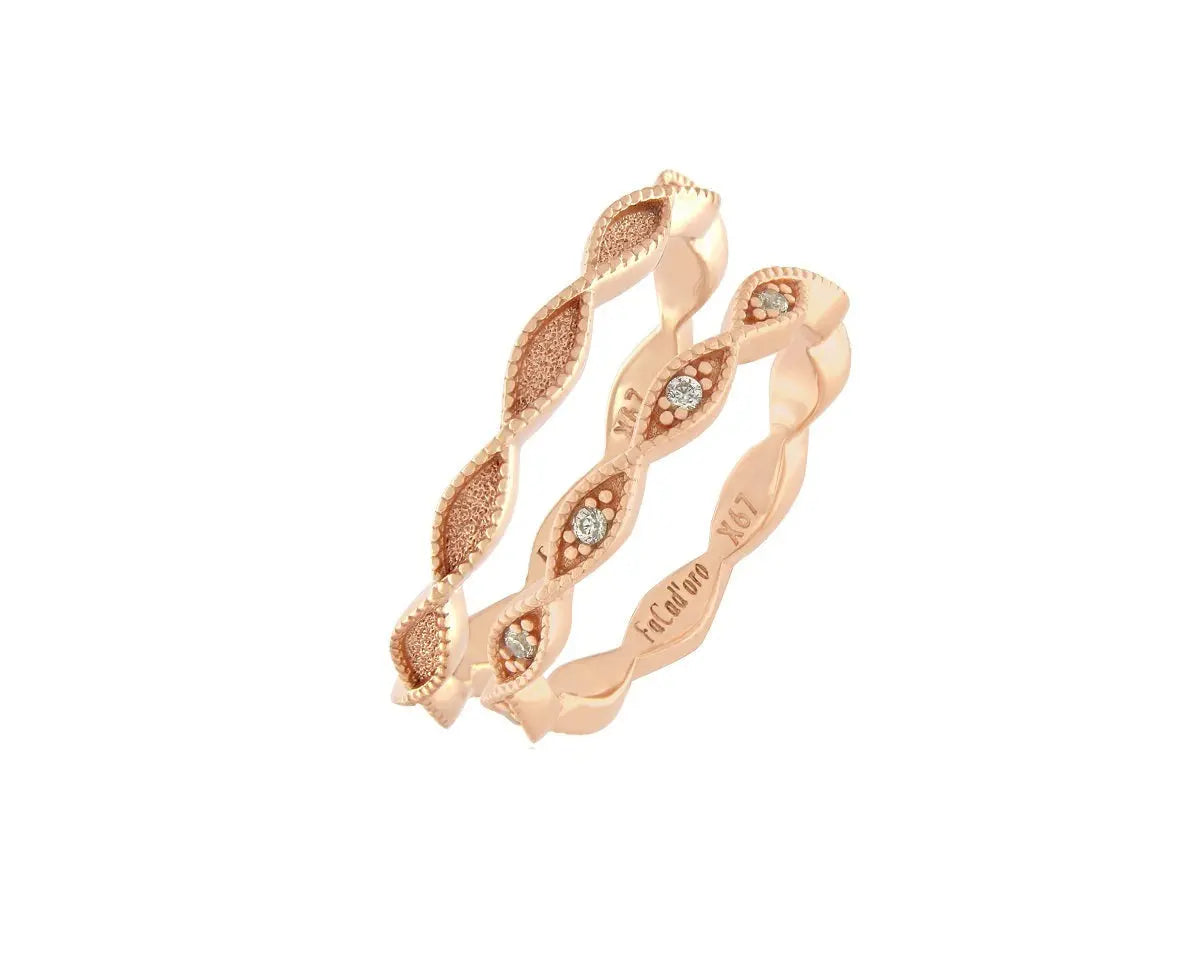 FaCad’oro WR-84 Χρυσές Βέρες Γάμου 9ct ή 14ct