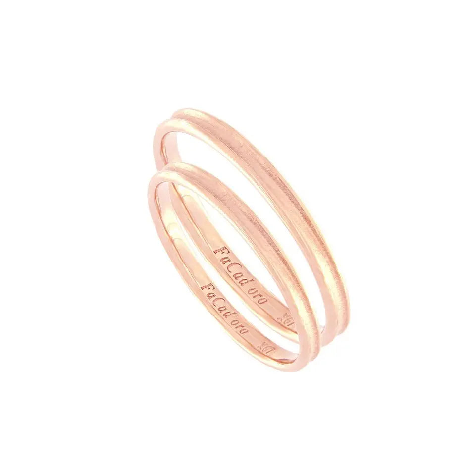FaCad’oro WR-94 Χρυσές Βέρες Γάμου 9ct ή 14ct