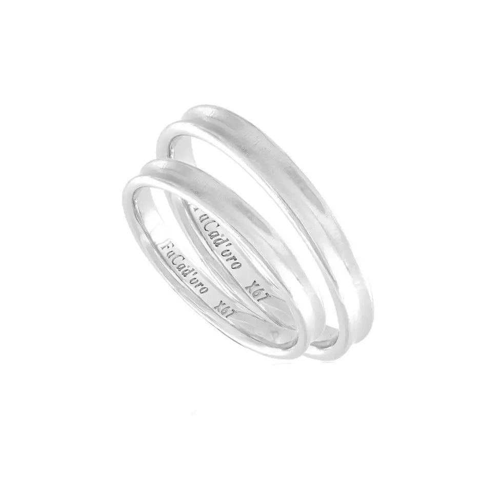 FaCad’oro WR-95 Χρυσές Βέρες Γάμου 9ct ή 14ct