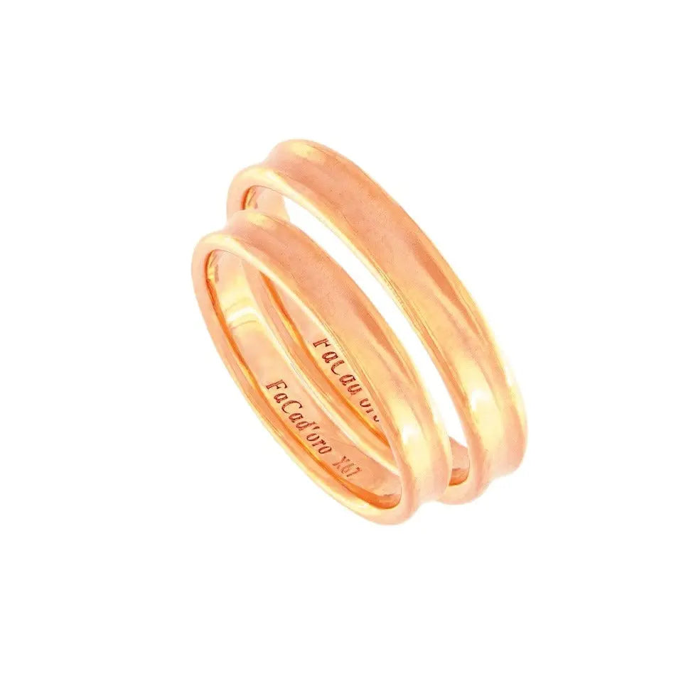 FaCad’oro WR-96 Χρυσές Βέρες Γάμου 9ct ή 14ct