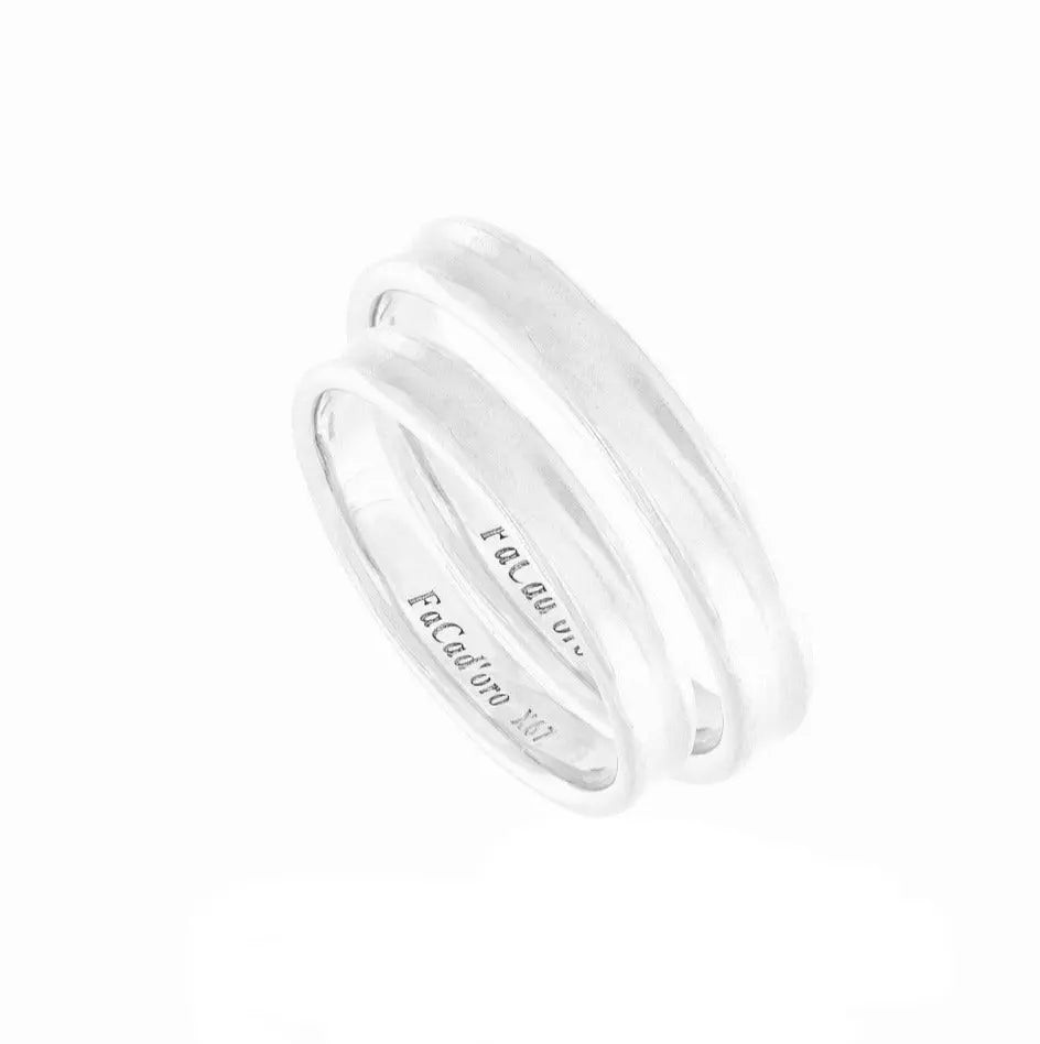FaCad’oro WR-96 Χρυσές Βέρες Γάμου 9ct ή 14ct