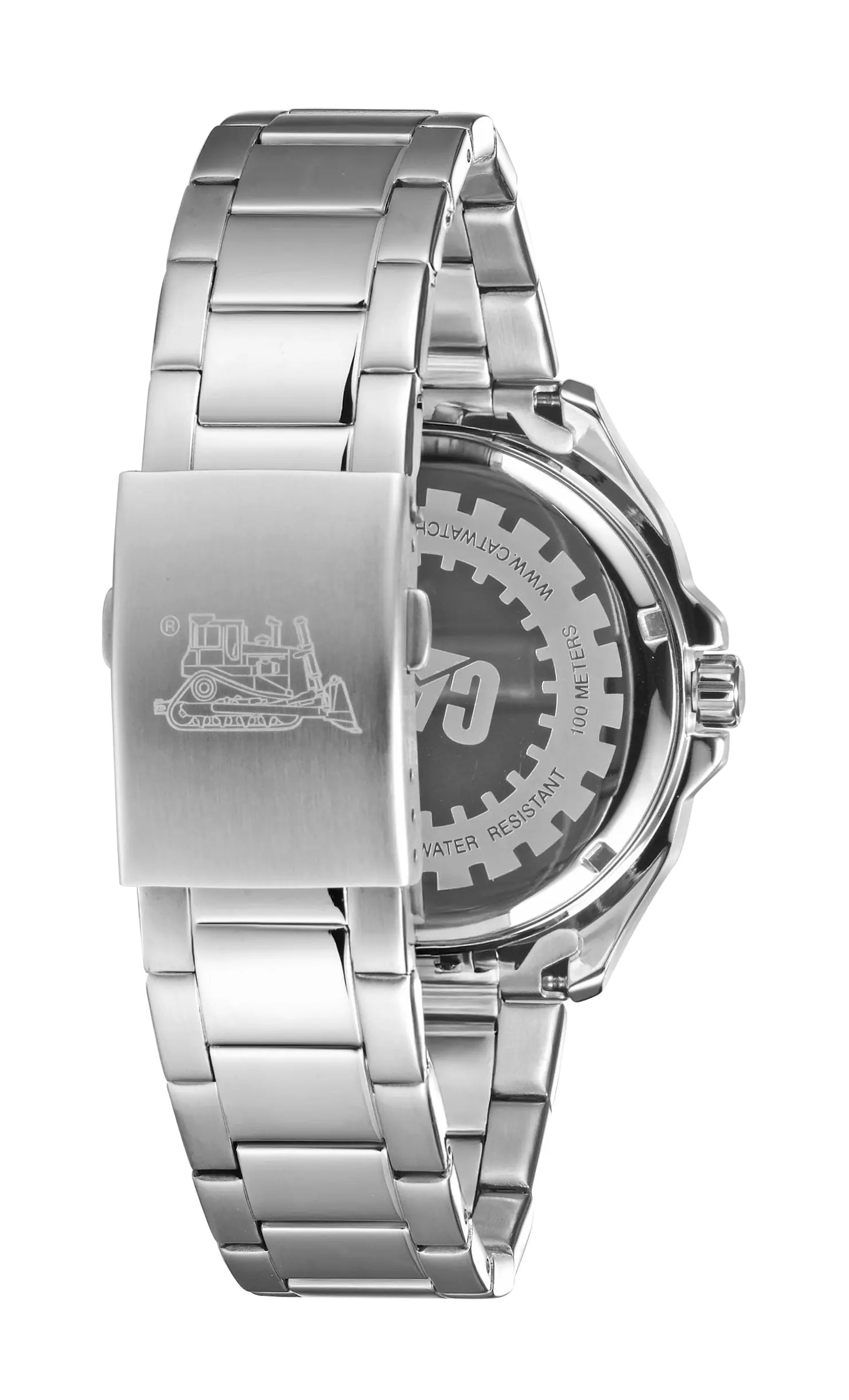 CATERPILLAR AV14111131 Axis Silver Stainless Steel Bracelet