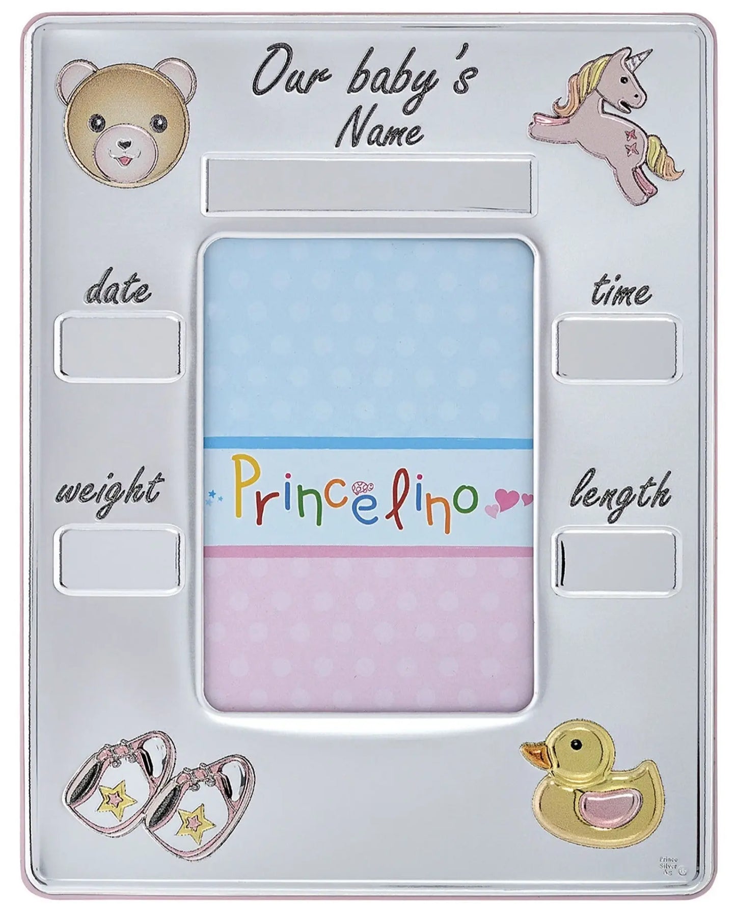 Children's Silver Frame MA/301B-R 13cm x 18cm