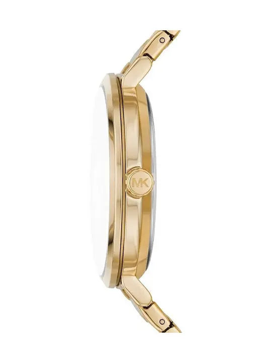 Michael Kors MK4712 Addyson Gold Stainless Steel Bracelet
