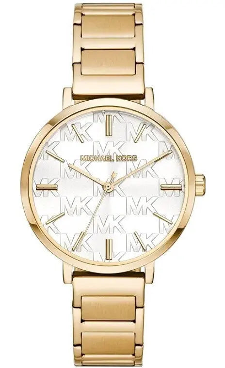 Michael Kors MK4712 Addyson Gold Stainless Steel Bracelet