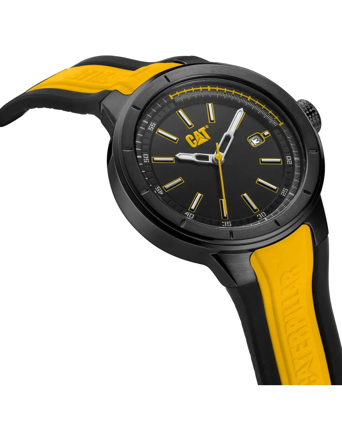 CATERPILLAR NA14127127 T8 Black-Yellow Silicon Strap