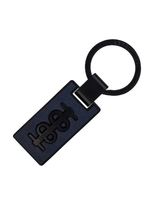 Cerruti NAK012A Irving Black Key Ring Keychain