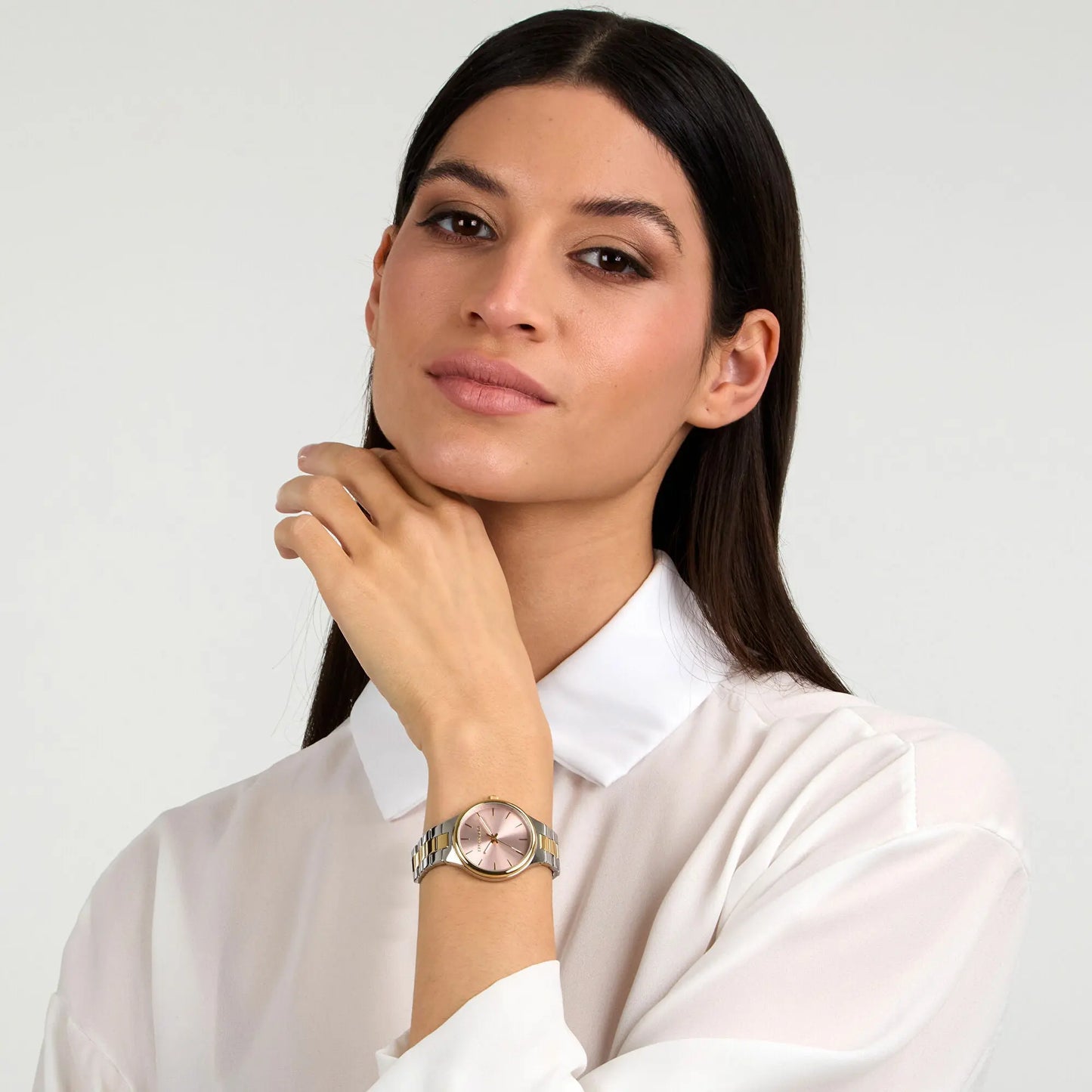 TRUSSARDI R2453172502 T-Essenza Two Tone Stainless Steel Bracelet Trussardi