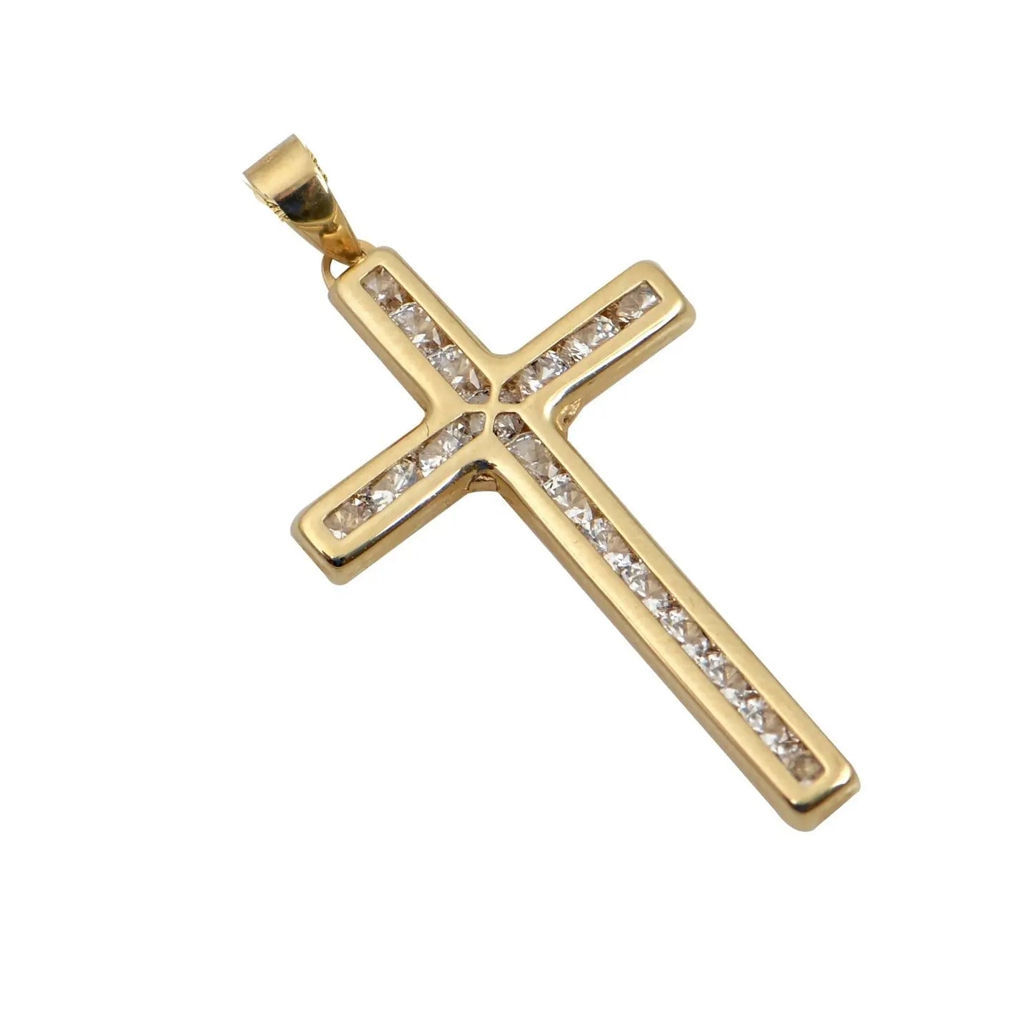 Baptismal Cross STA600 Gold K9