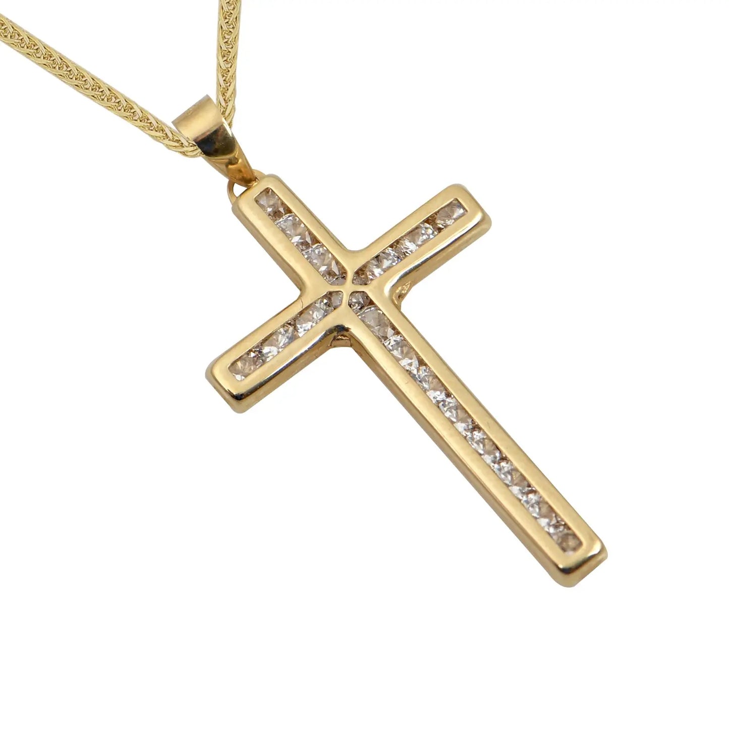 Baptismal Cross STA600 Gold K9