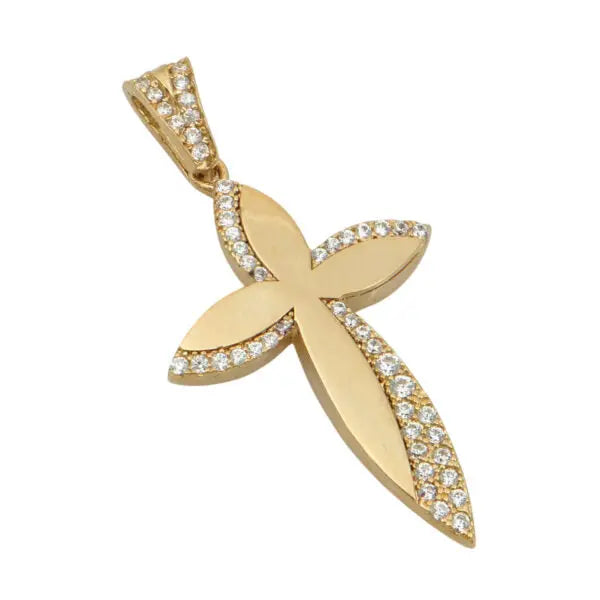 Baptismal Cross STA600 Gold K9