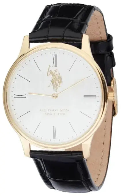 US POLO USP7111ST Ezra Brown Leather Strap