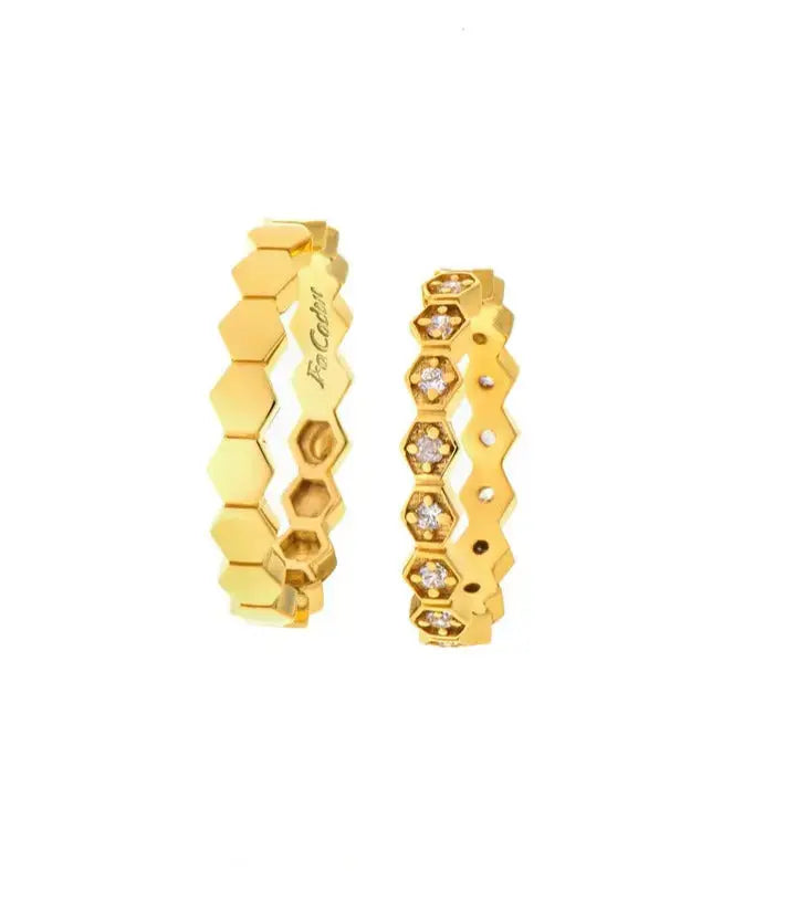 FaCad'oro WR-67 Χρυσές Βέρες Γάμου 9ct ή 14ct