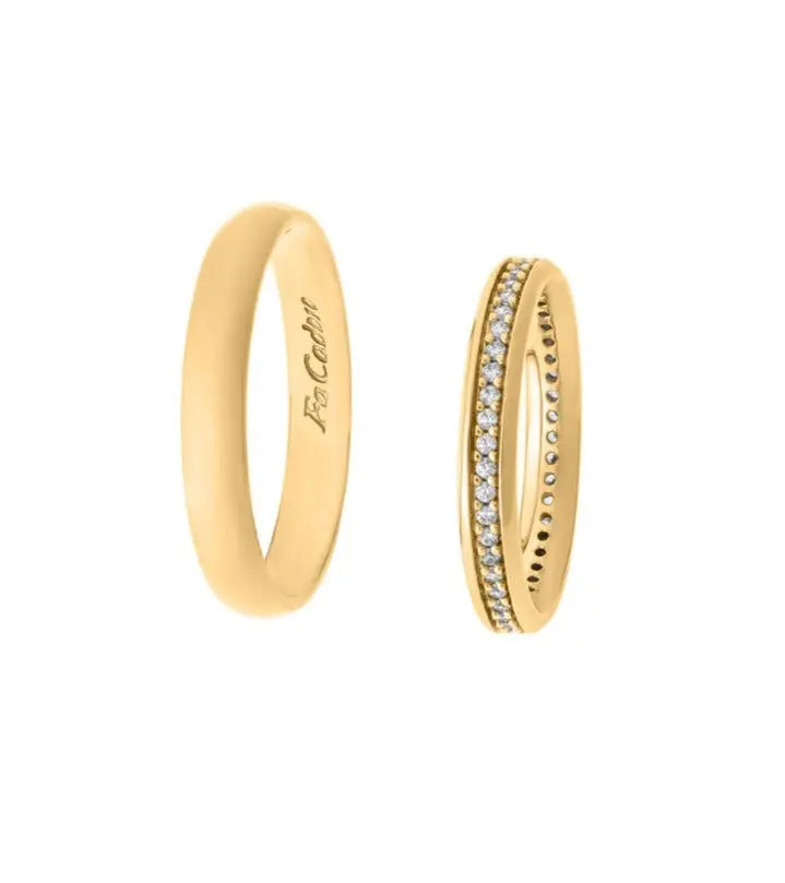 FaCad’oro WR-71 Χρυσές Βέρες Γάμου 9ct ή 14ct