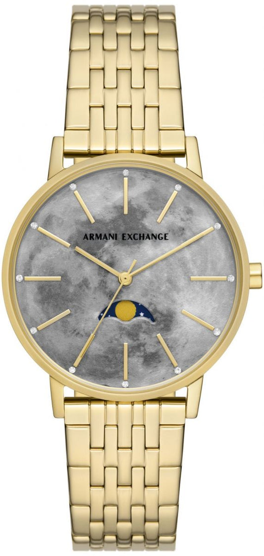 Armani Exchange AX5586 Lola Gold Stainless Steel Bracelet - Κοσμηματοπωλείο Goldy