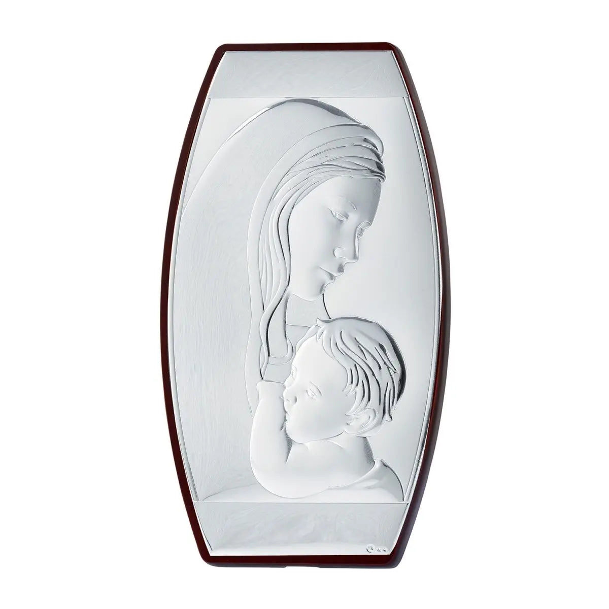 Ασημένια εικόνα MA/E901/4 7.5cm x 12.5cm - Κοσμηματοπωλείο Goldy
