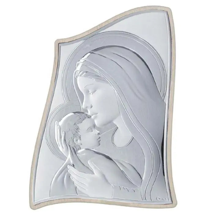 Ασημένια Εικόνα MA/E903/2ST 21cm x 29cm - Κοσμηματοπωλείο Goldy
