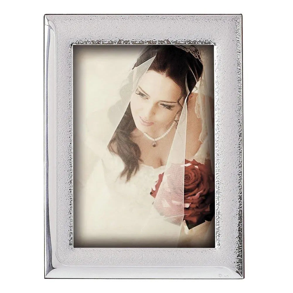 Ασημένια Κορνίζα MA323WC 10cm x 15cm - Κοσμηματοπωλείο Goldy