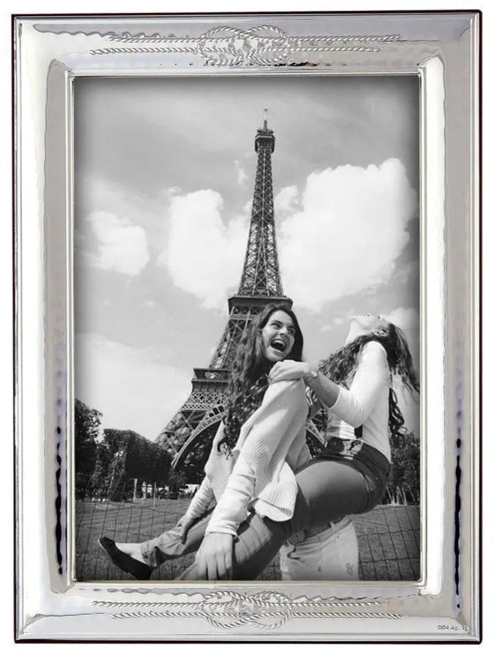 Ασημένια Κορνίζα MA411WD 9cm x 13cm - Κοσμηματοπωλείο Goldy