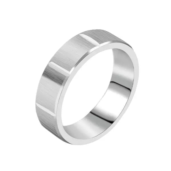 Βέρα 5080151 Common Steps Από Ανοξείδωτο Ατσάλι 6mm - Κοσμηματοπωλείο Goldy