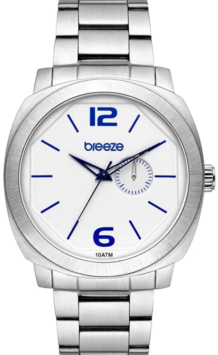 BREEZE 611052.1 Mayan Silver Stainless Steel Bracelet - Κοσμηματοπωλείο Goldy