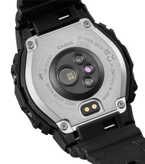 Casio DW-H5600-1ER G-Shock Bluetooth Black Rubber Strap - Κοσμηματοπωλείο Goldy