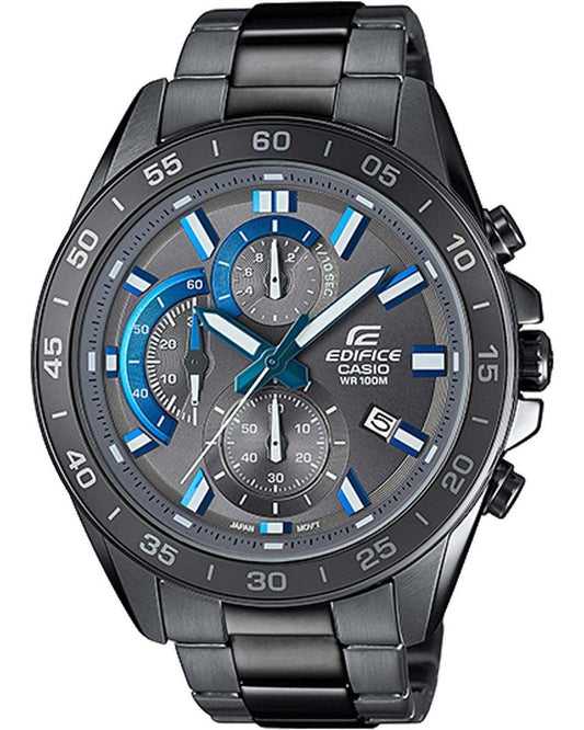 Casio EFV-550GY-8AVUEF Edifice Chronograph Black Stainless Steel Watch - Κοσμηματοπωλείο Goldy