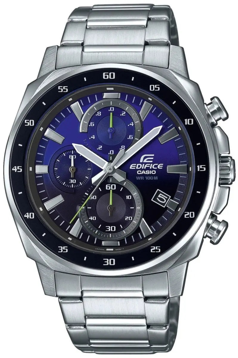 Casio EFV-600D-2AVUEF Edifice Silver Stainless Steel Chronograph - Κοσμηματοπωλείο Goldy