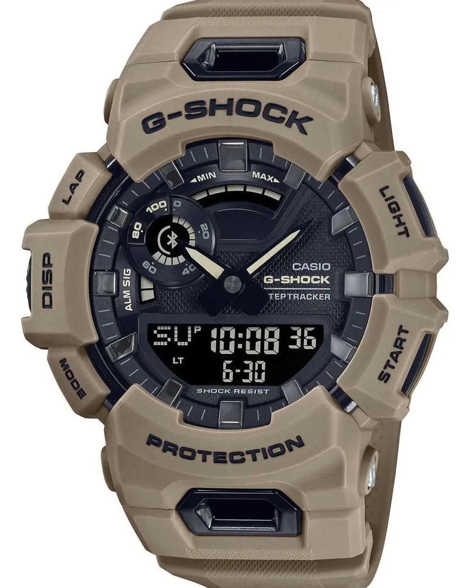 Casio GBA-900UU-5AER G-Shock Bluetooth Brown Rubber Strap - Κοσμηματοπωλείο Goldy