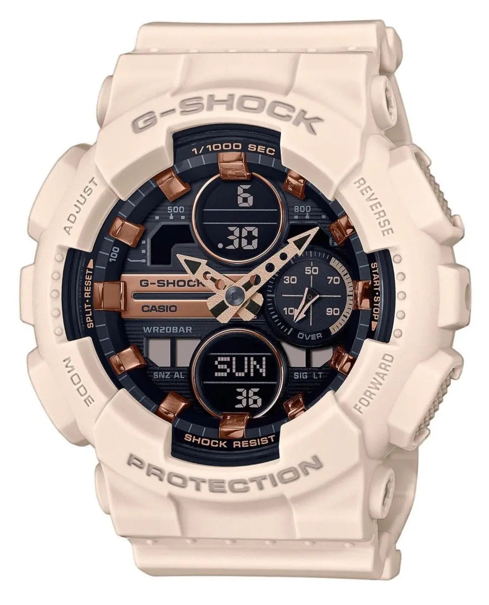 Casio GMA-S140M-4AER G-Shock Pink Rubber Strap - Κοσμηματοπωλείο Goldy